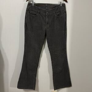 Eddie Bauer Gray Vintage Bootcut Corduroys Size 10